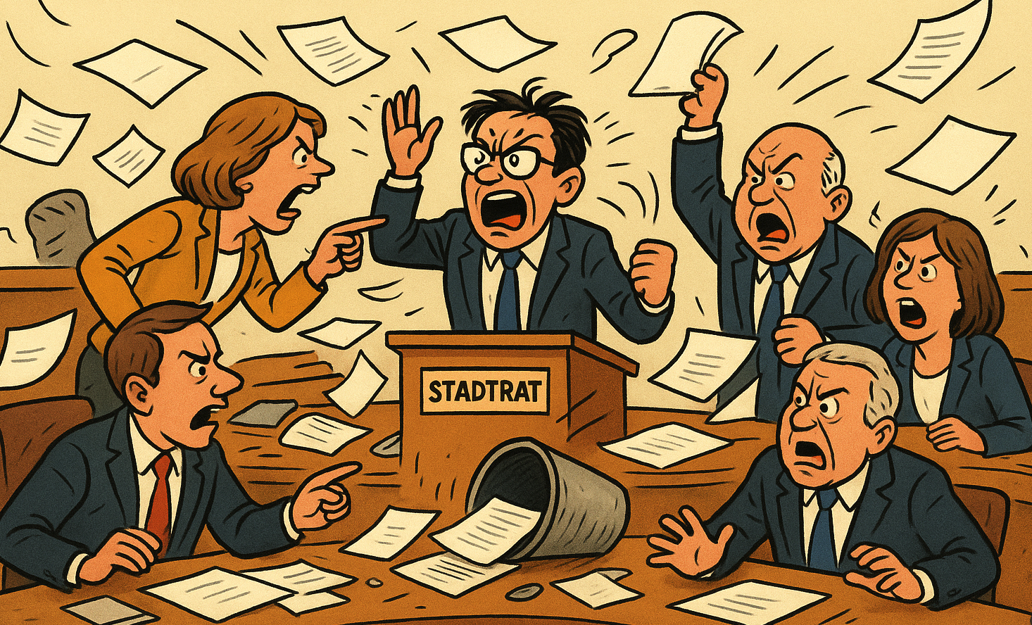 Peinlich: Chaos-Truppe CDU Wuppertal